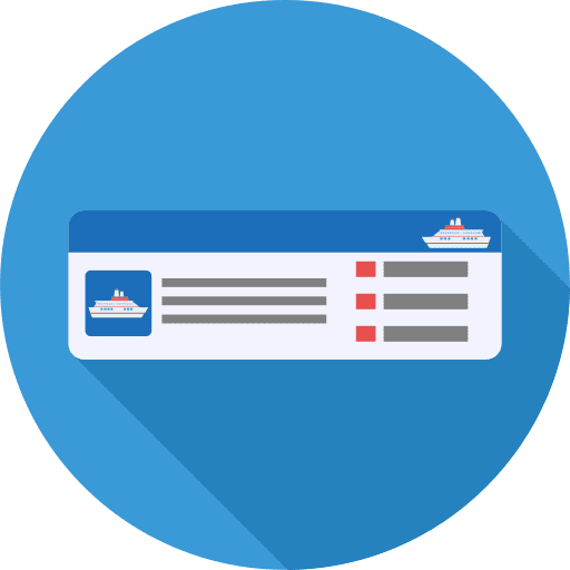 Plane ticket ticket holidays travel icon