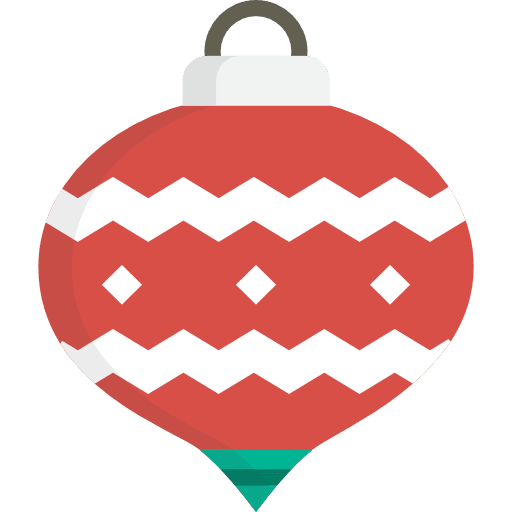 Bauble christmas ornament bauble icon