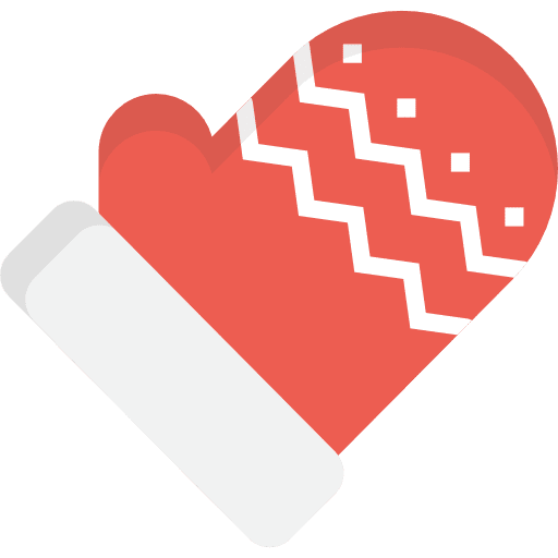 Mitten accessory fashion mittens icon