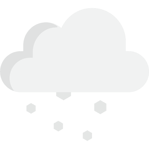 Snowing weather cold meteorology icon