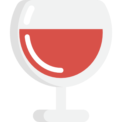 Wine glass drink drinking icon