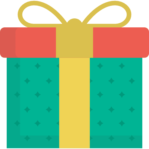 Gift christmas presents present presents icon