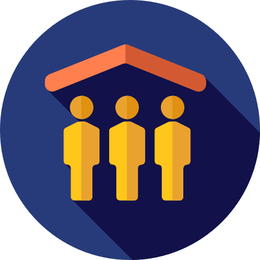 Shelter real estate house home icon