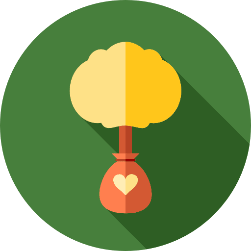 Ecologism yard fruit tree tree icon