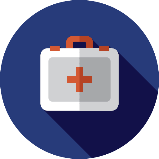 First aid kit hospital health care first aid kit icon