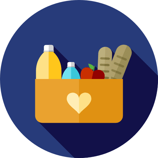 Groceries food supermarket groceries icon