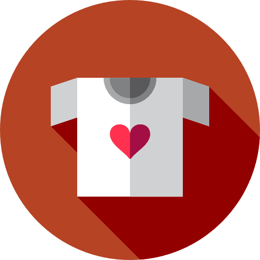 Shirt clothing healthcare and medical masculine icon