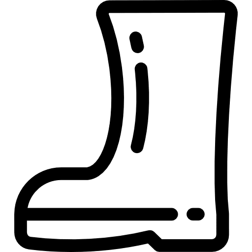 Boot farming and gardening rain boots fashion icon