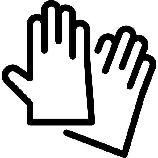 Gloves protection gloves farming and gardening icon