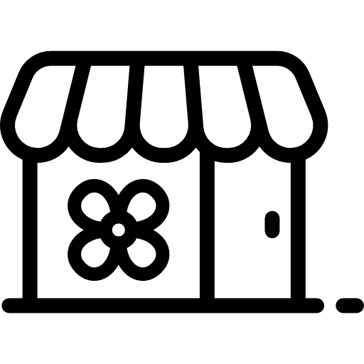 Flower flower shop store icon