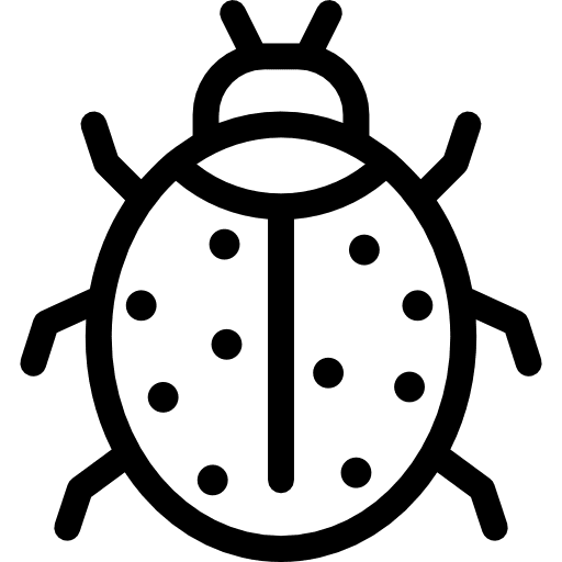 Ladybug ladybug animal kingdom insect icon