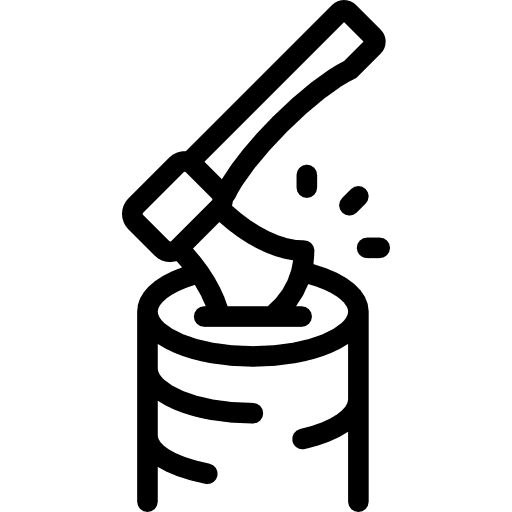 Log wood wooden log icon