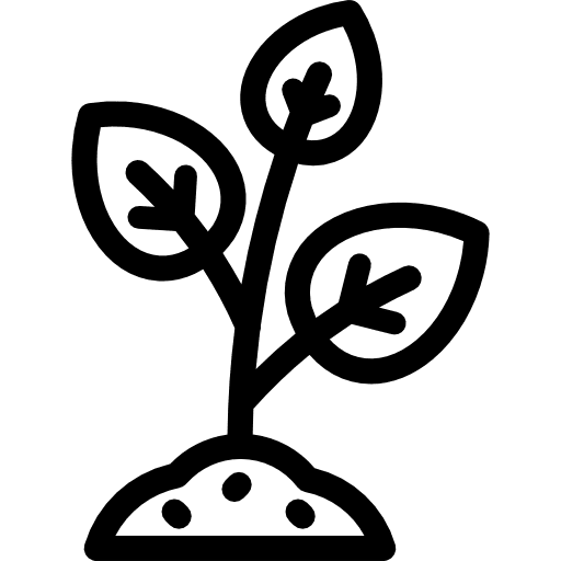 Sprout nature gardening farming and gardening icon