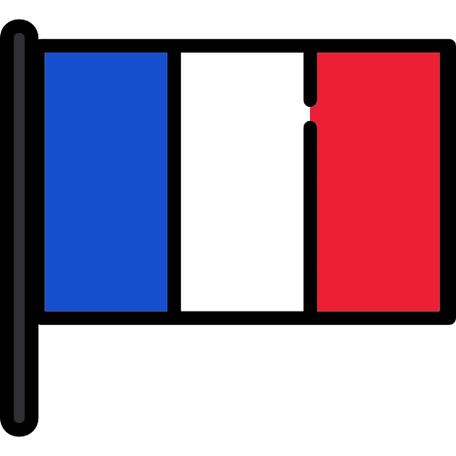 France nation french flags icon