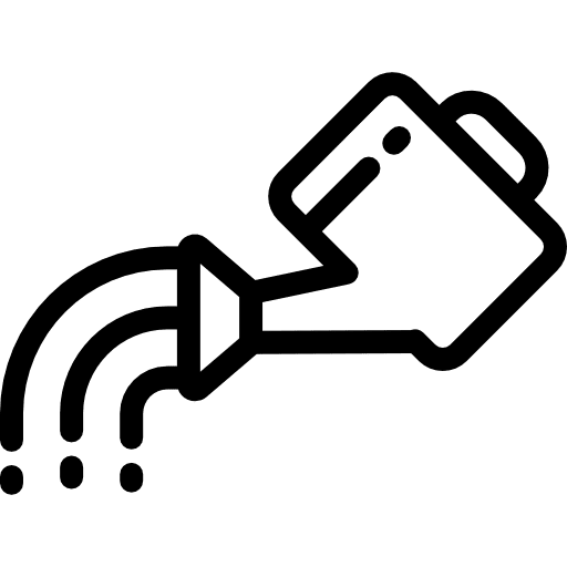 Watering can watering tools and utensils water icon