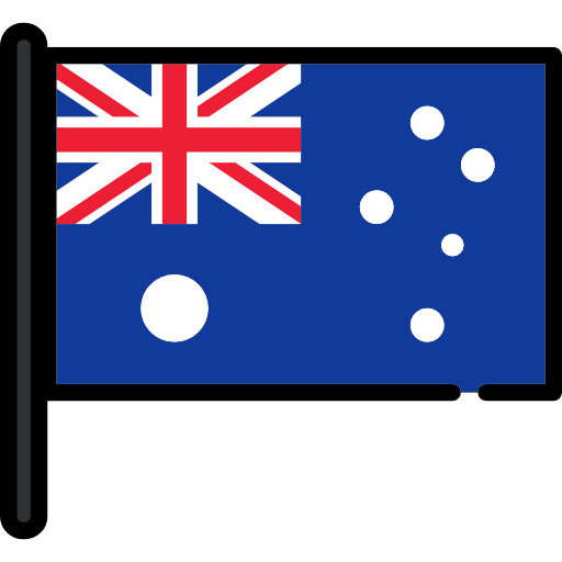 Australia flags australia nation icon