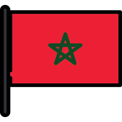 Morocco nation flags morocco icon
