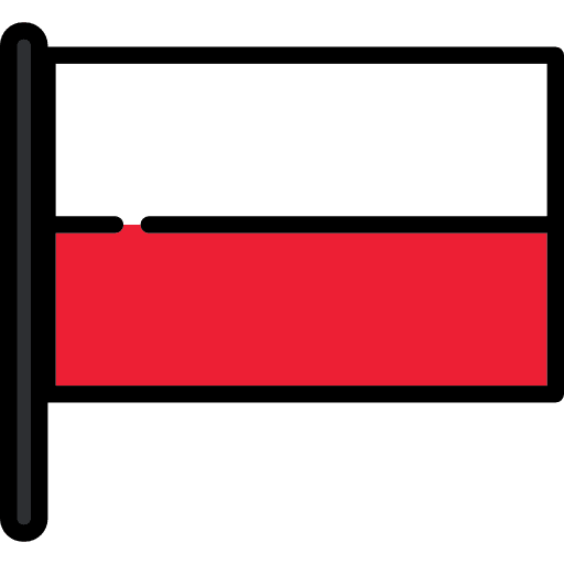 Republic of poland flags flag world icon