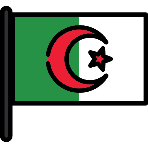 Algeria country flags algeria icon