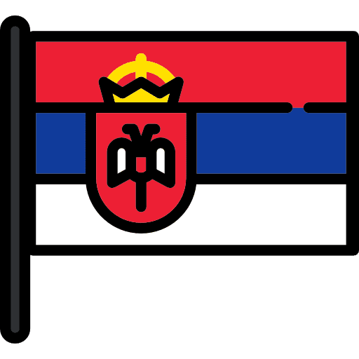 Serbia nation serbia flags icon