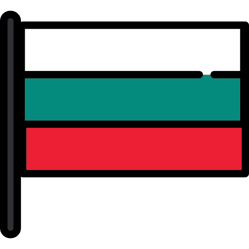 Bulgaria flags country nation icon