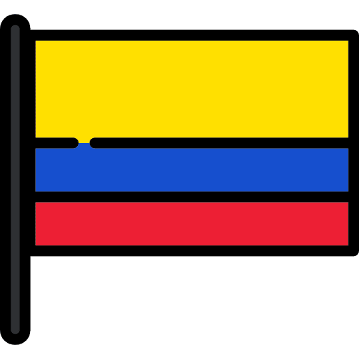 Colombia flag nation colombia icon