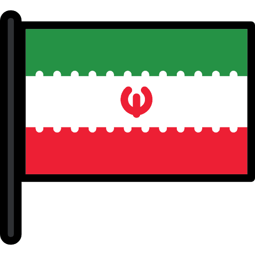 Iran flag country flags icon