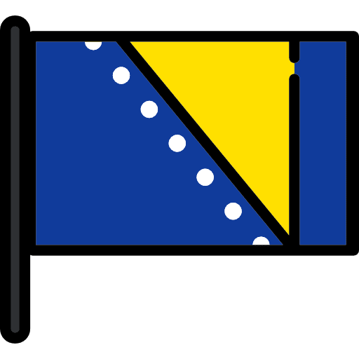 Bosnia and herzegovina bosnia and herzegovina flags nation icon