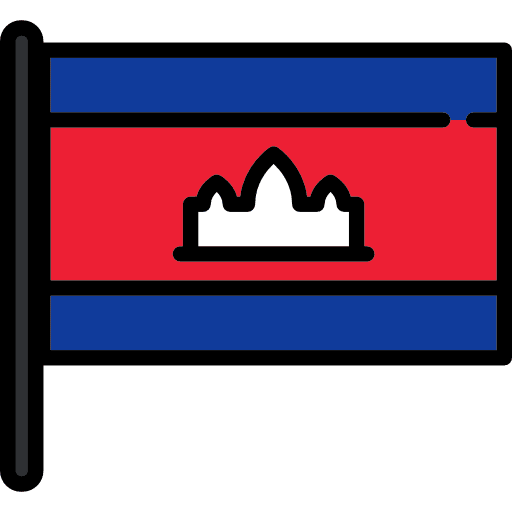 Cambodia country flags flag icon
