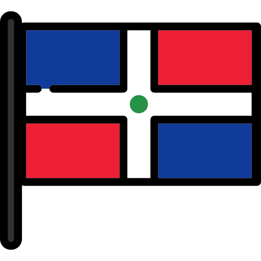 Dominican republic flag dominican republic flags icon