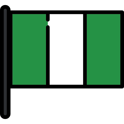 Nigeria country nigeria flags icon