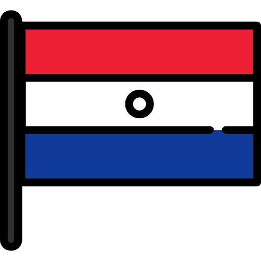 Paraguay nation country flag icon