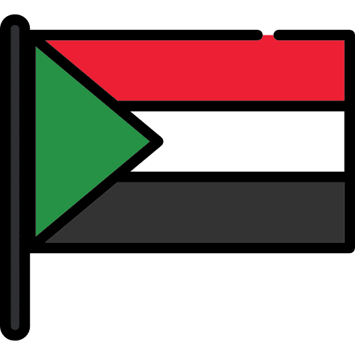 Sudan country sudan flag icon