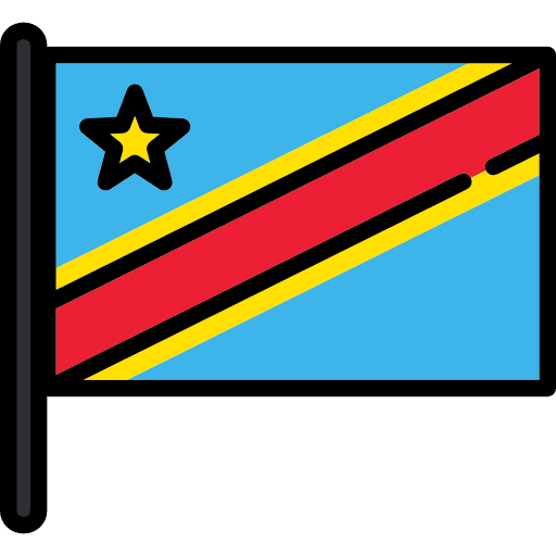 Democratic republic of congo flags flag world icon