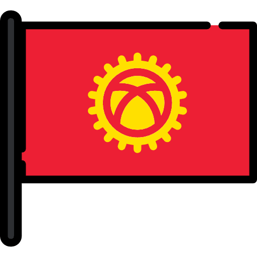 Kyrgyzstan nation flags kyrgyzstan icon