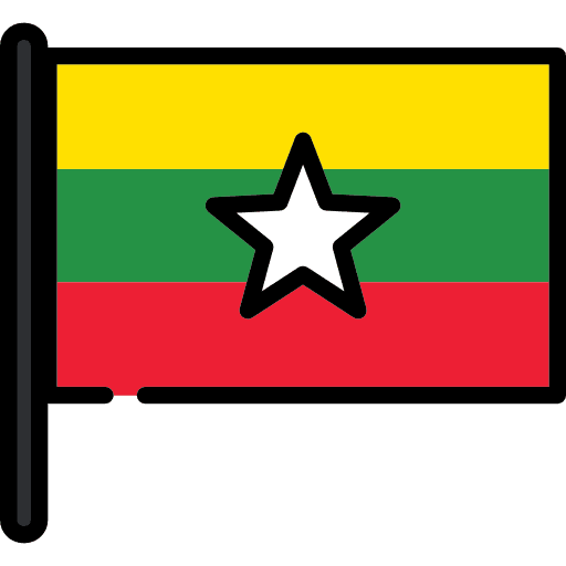 Myanmar world flags flag icon