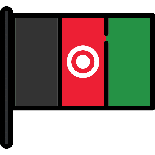 Afghanistan flags nation country icon