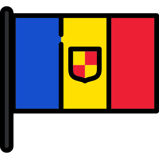Andorra nation flags flag icon