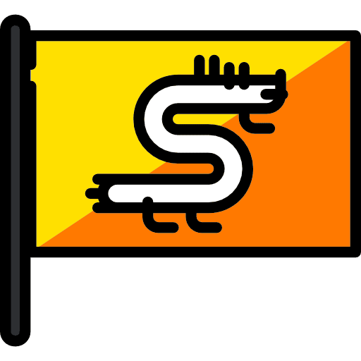 Bhutan flag bhutan country icon