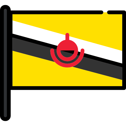 Brunei brunei nation country icon