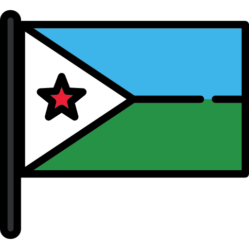 Djibouti djibouti world country icon