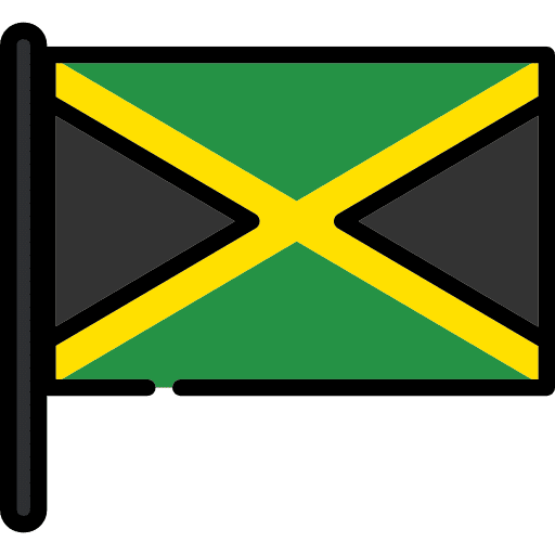 Jamaica flag country nation icon