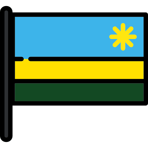 Rwanda country flag nation icon