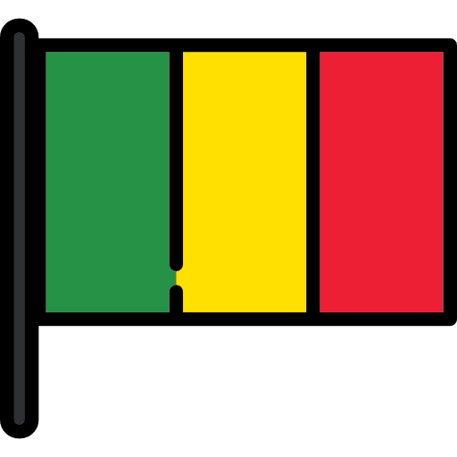 Mali country world nation icon