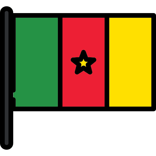 Cameroon flags cameroon nation icon