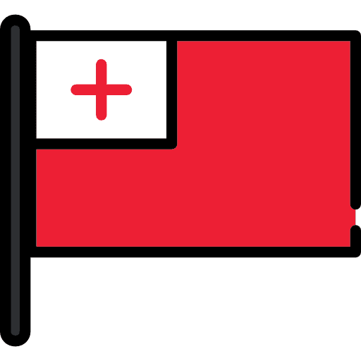 Tonga country flag nation icon