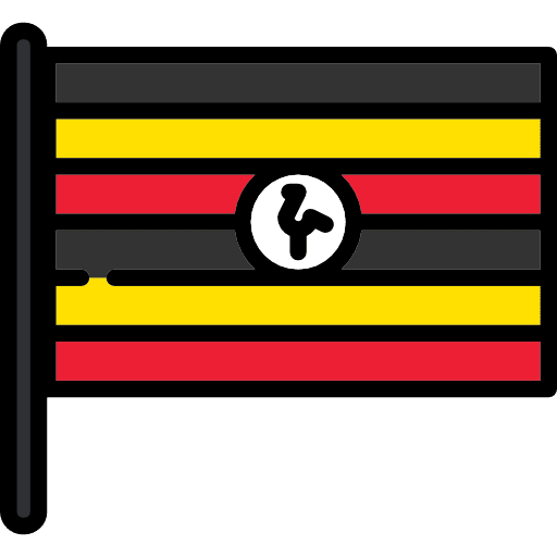 Uganda nation country world icon