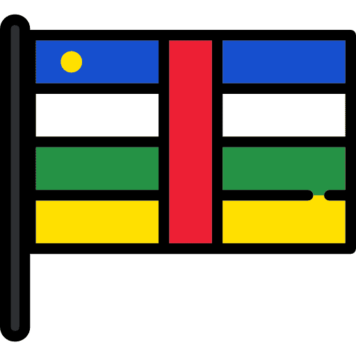 Central african republic central african republic country flag icon