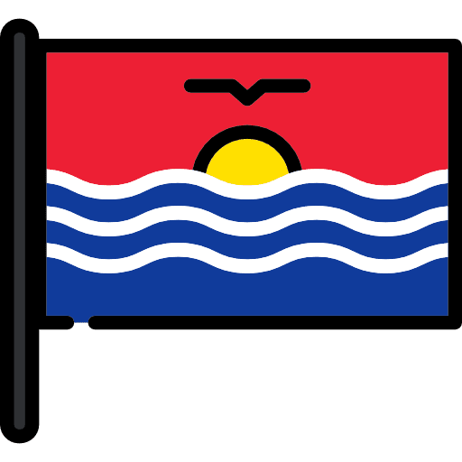 Kiribati flag country kiribati icon