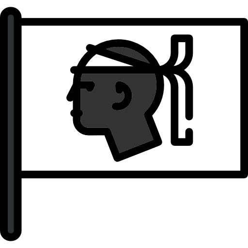 Corsica flag corsica island icon